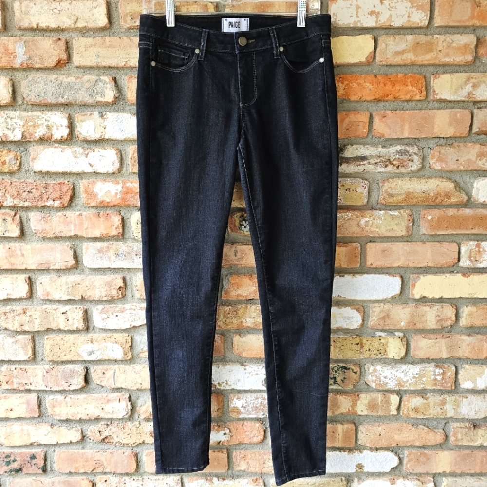 Paige Verdugo Ultra Skinny Jeans in Dark Indigo